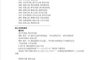 三国无双3攻略 - 三国无双3攻略贵重物品