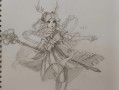 王者荣耀李白素描教程 - 王者荣耀李白素描教程怎么画