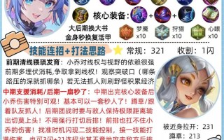王者荣耀小乔怎么玩 - 王者荣耀小乔怎么玩视频