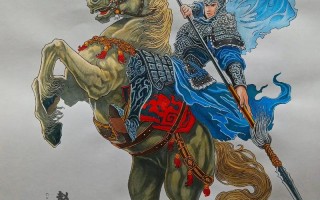 王者荣耀赵云绘画教程 - 王者荣耀赵云画画