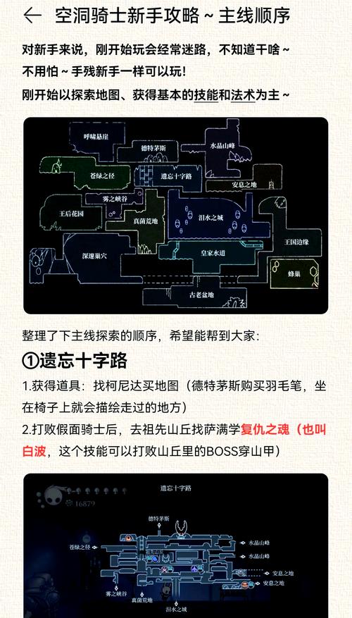 空洞骑士新手攻略 - 空洞骑士新手攻略无伤