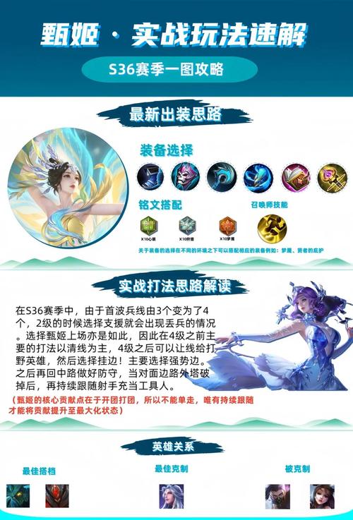 王者荣耀甄姬视频教学 - 王者荣耀甄姬 教学