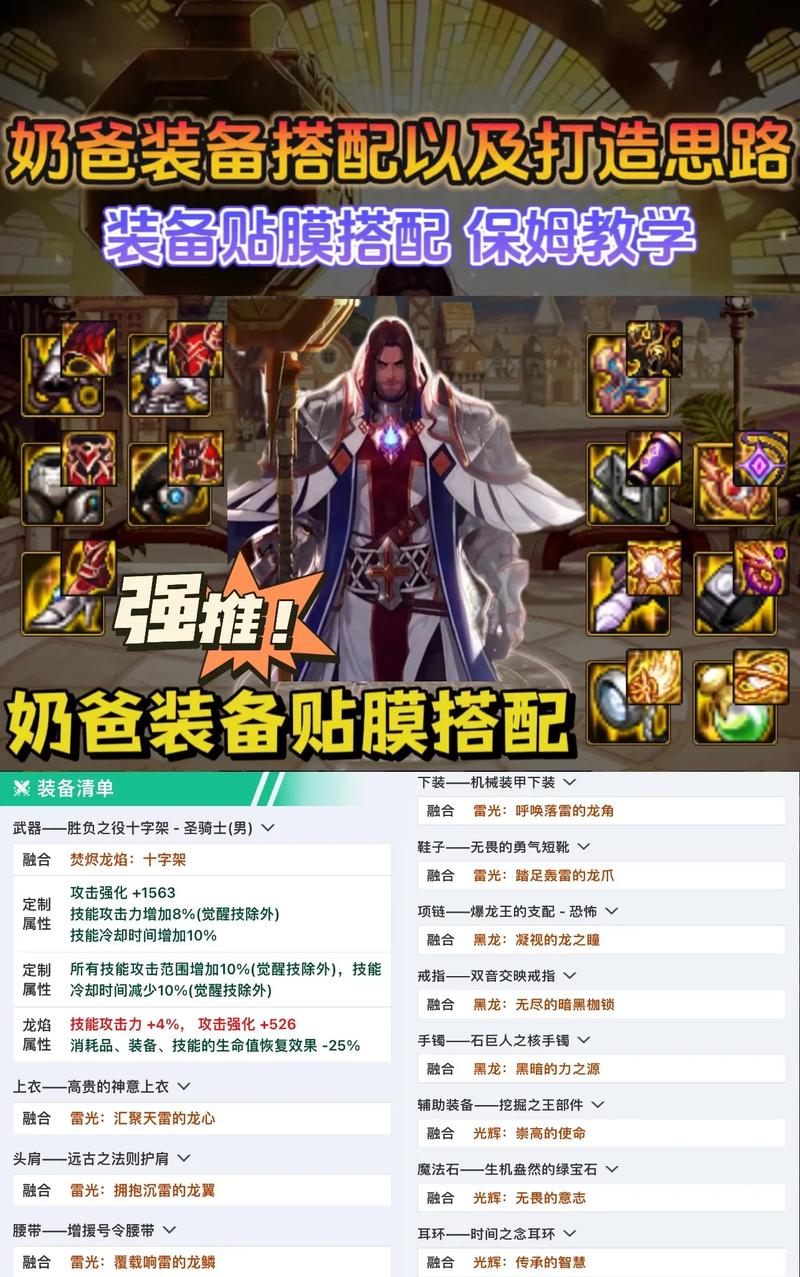 dnf奶爸教程 - dnf奶爸怎么点技能