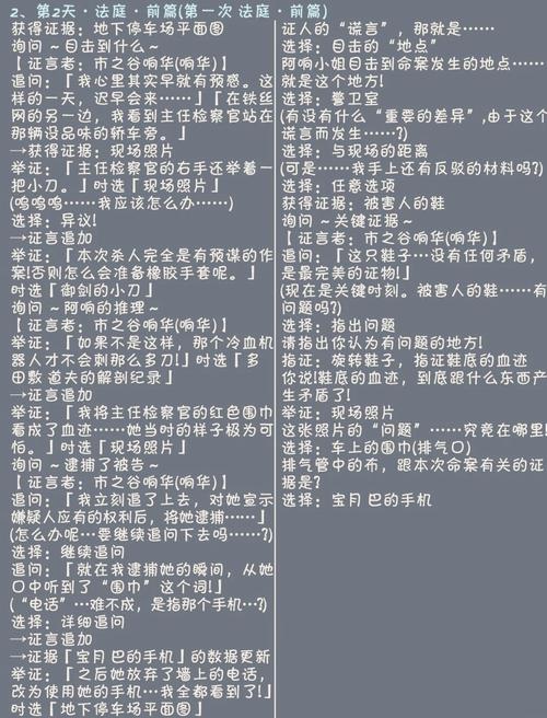 大逆转裁判1攻略 - 逆转裁判123安卓版下载 大逆转裁判1攻略 - 逆转裁判123安卓版下载
